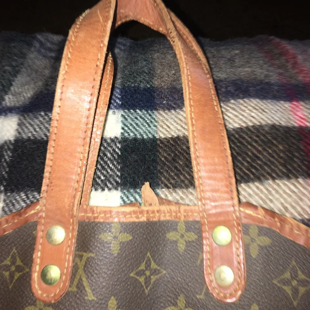 1980’s LV logo garment bag